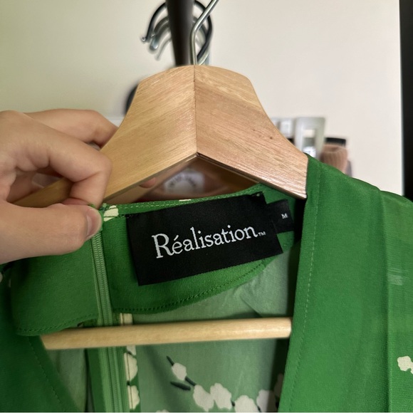 Realisation Par the Kate Dress Summer Loving Green size M - Picture 9 of 15